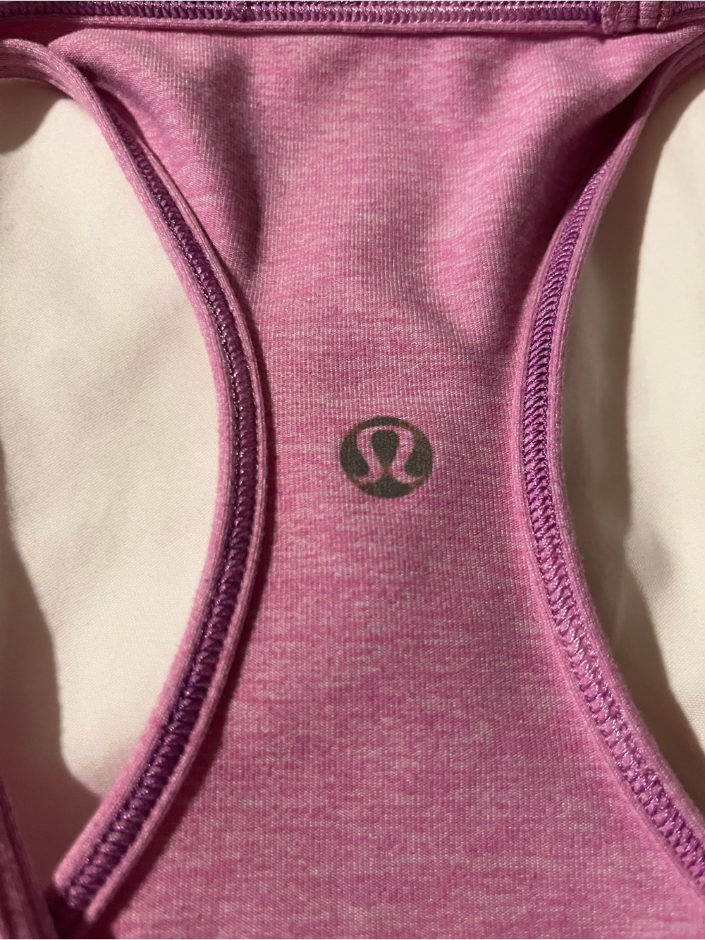 lululemon athletica Heathered Pink Racerback Tank - Picture 8 of 12